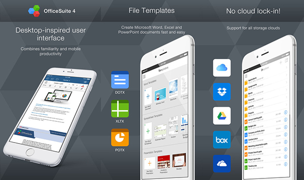 iOS uyumlu OfficeSuite Pro ücretsiz yapıldı