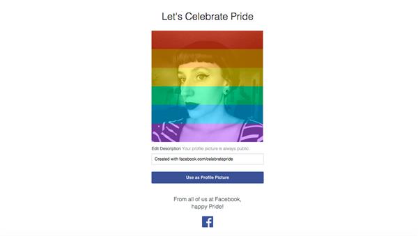 Facebook, ABD'de aynı cinsiyete sahip bireylerin evlenebilmesini kutluyor