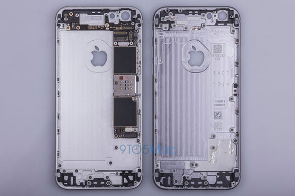 Apple iPhone 6s'in metal kasası ortaya çıktı!