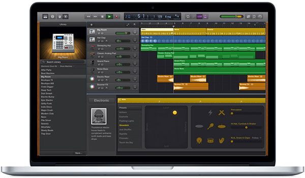 Apple GarageBand, ForceTouch desteğine kavuştu