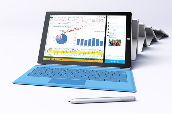 Microsoft'tan yeni bir Surface Pro 3 versiyonu geldi