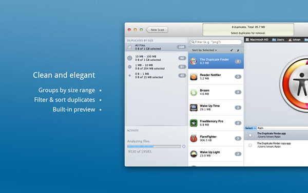 Mac uyumlu Duplicate Finder artık ücretsiz