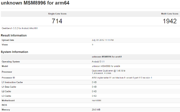 Snapdragon 820 benchmark skorları gelmeye başladı