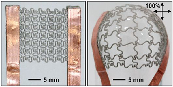 Gümüş nanoteller ile hazırlanan örgü, vücudun istenilen bölümlerine ısı uygulaması yapabiliyor
