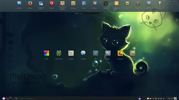 Pardus Anka takımının geliştirdiği Pisi Linux 1.2 hazır