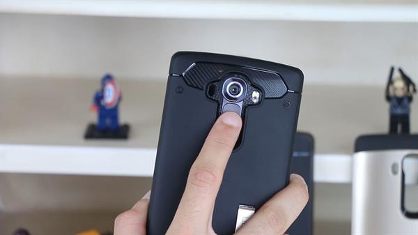 LG G4 için zırhlı kılıflar 'Spigen Slim Armor serisi' video inceleme