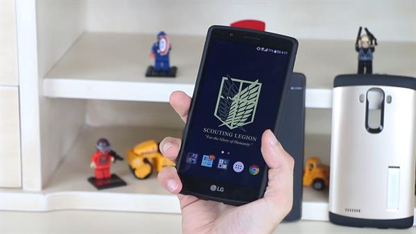 LG G4 için zırhlı kılıflar 'Spigen Slim Armor serisi' video inceleme