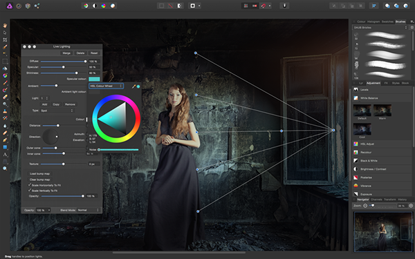 Photoshop'un önemli rakiplerinden Affinity Photo'nun tam sürümü kullanıma sunuldu