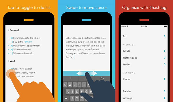 iOS uyumlu Letterspace artık ücretsiz