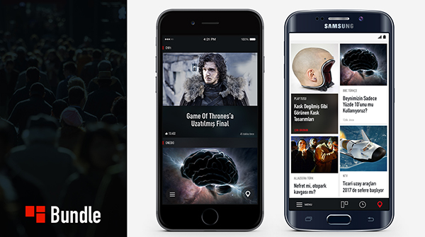 Yerli haber uygulaması Bundle'da sadece Türkiye'den ayda 2 milyon haber okunuyor