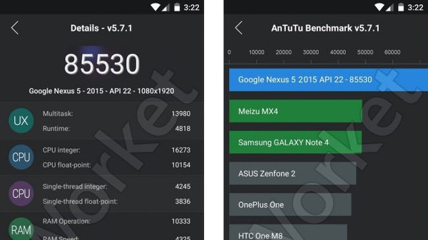 Yeni Nexus 5 testlerde ortaya çıktı