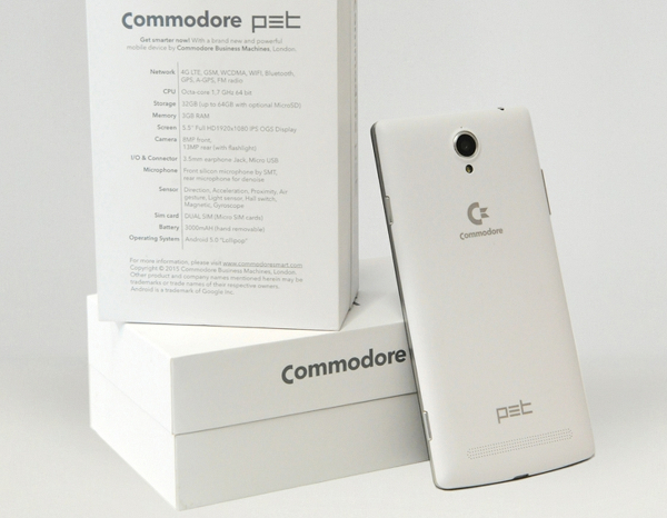 Commodore PET akıllı telefon oldu