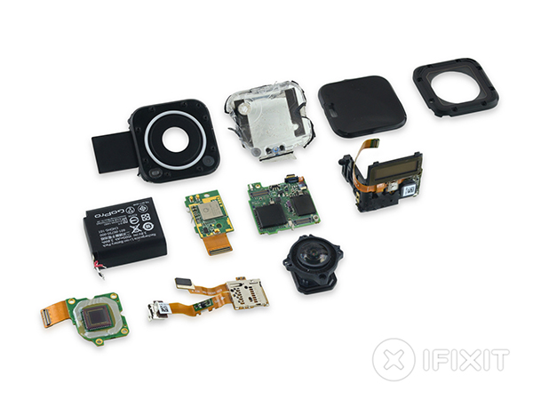 iFixit'in yeni konuğu aksiyon kamerası pazarının ufak üyesi GoPro Session oldu