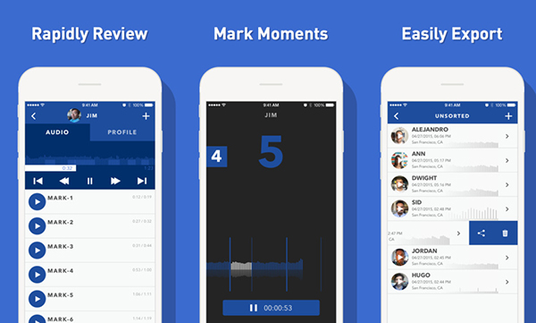 iOS uyumlu yeni gelişmiş ses kaydedici: Pio Smart Recorder