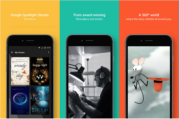 Google Spotlight Stories uygulaması iOS için kullanıma sunuldu