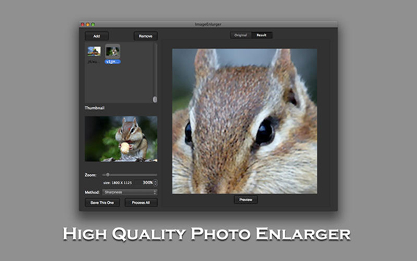 Mac için ImageEnlarger uygulaması artık ücretsiz