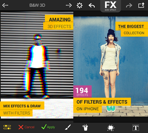 iOS için FX Photo Studio ücretsiz yapıldı
