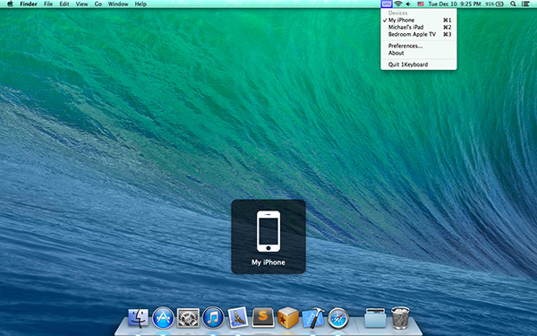 Mac klavyesini evrensel hale getiren uygulama 1Keyboard indirimde