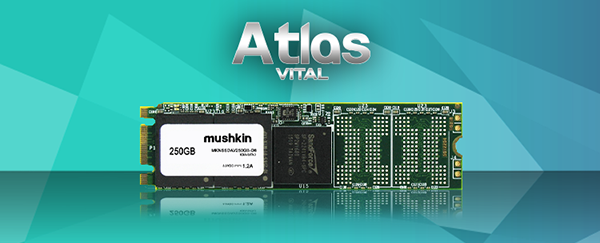 Mushkin'den M.2 yapısında Atlas Vital SSD ürünleri