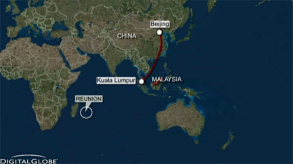 Madagaskar yakınlarında bulunan uçak parçası geçen yıl kaybolan MH370'ye ait olabilir