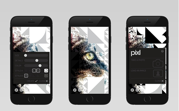 iOS uyumlu Pixl artık ücretsiz