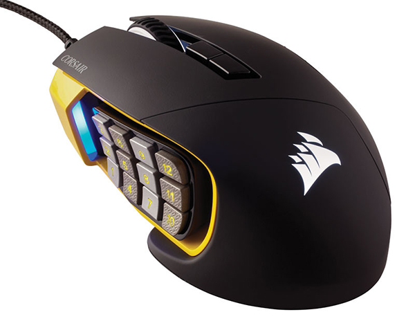 Dünyanın en gelişmiş MOBA/MMO oyuncu faresi: Corsair SCIMITAR RGB