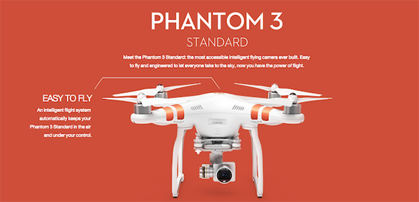 DJI, yeni drone modeli Phantom 3 Standard'ı duyurdu