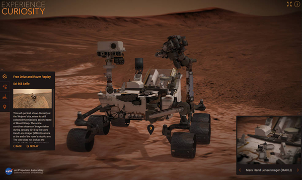 NASA, yeni simülatörü ile Curiosity'nin kontrolünü bize bırakıyor