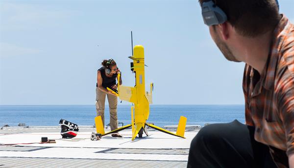 İki gün havada kalabilen drone kaçak balıkçılığı engelleyecek