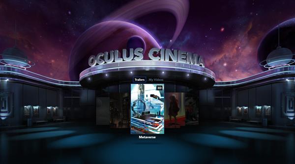 Oculus Cinema sanal dünyada arkadaşlarımızla birlikte film izleme imkanı sunuyor