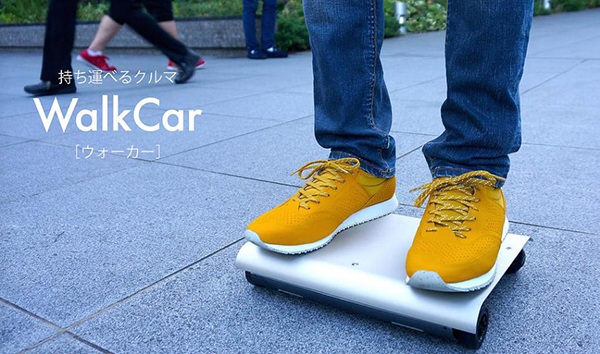 Çantada taşınabilen kişisel ulaşım aracı: WalkCar
