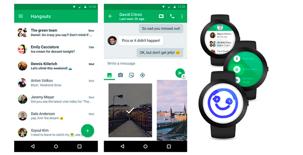 Android için Hangouts güncellendi