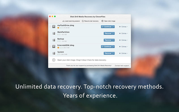 Mac için hazırlanan 'Disk Drill Media Recovery' indirimde