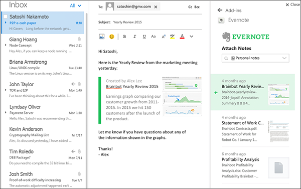 Outlook.com'a yeni partnerler eklendi