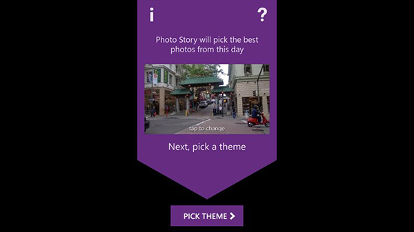 Microsoft'tan Windows Phone için yeni uygulama: Photo Story