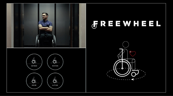 Dünyanın tekerlekli sandalyeler için hazırlanmış ilk egzersiz takip cihazı: Freewheel