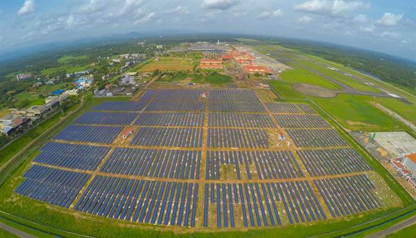Hindistan dünyanın güneş enerjisiyle çalışan ilk havaalanını için hazırlıkları tamamladı