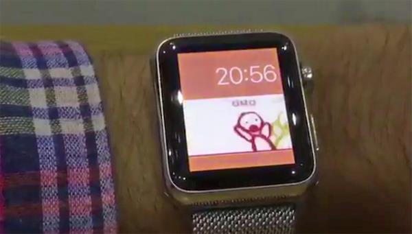 Hacklenen Apple Watch'da ana ekran özelleştirilebiliyor