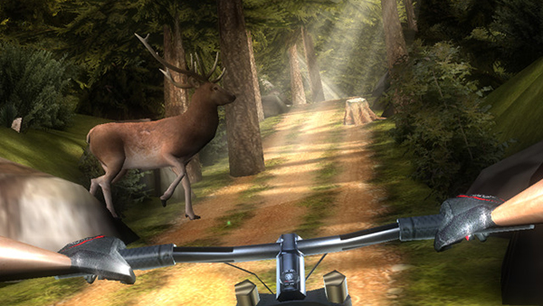 Birinci şahıs kamera açısından oynanabilen sonsuz koşu oyunu Bike Dash, Appstore'daki yerini aldı