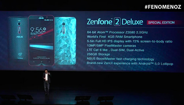 Asus'tan 256GB kapasiteli ZenFone 2
