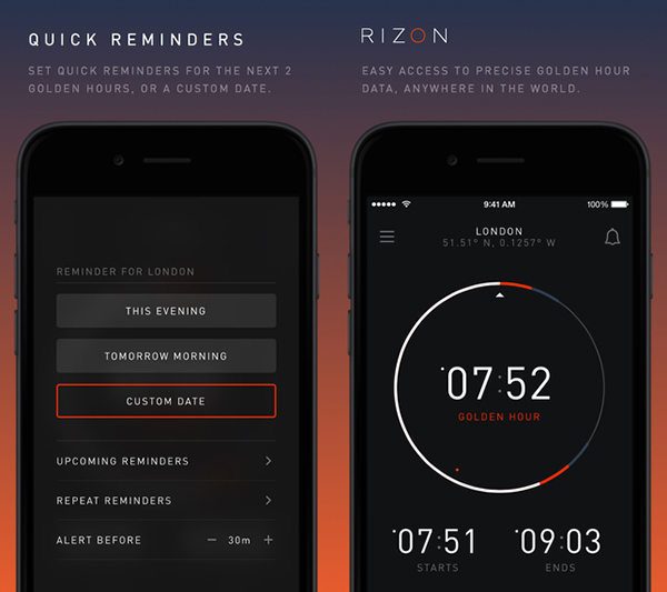 Fotoğrafçılara özel yeni iOS uygulaması: Rizon