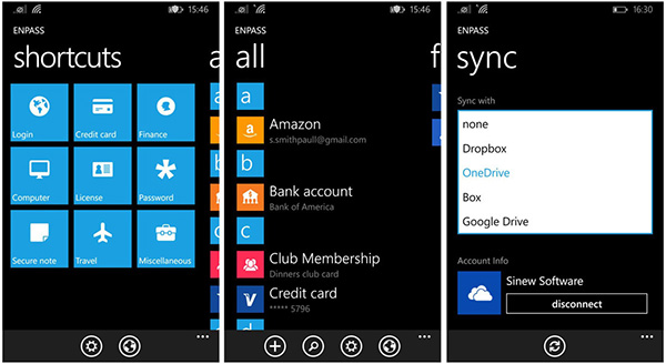 Windows Phone ve Windows için Enpass bugün ücretsiz