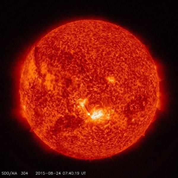 NASA'nın gözlemevi Güneş püskürtüsünü görüntüledi