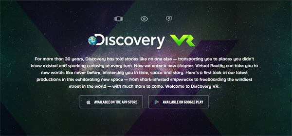 Discovery sanal gerçeklik servisini hizmete sundu