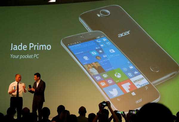 IFA 2015 : Acer Jade Primo sektörün ilk Continuum destekli akıllı telefonu oldu