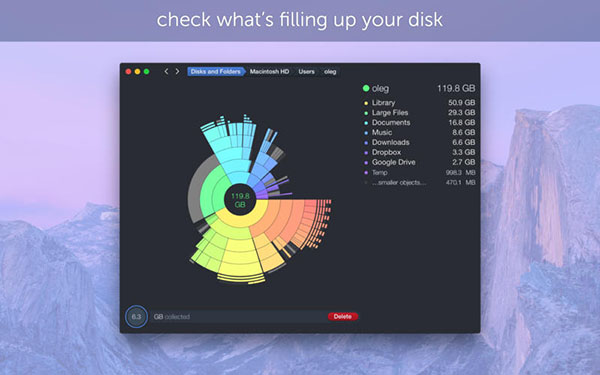 Mac için hazırlanan disk bilgi ve temizleme uygulaması DaisyDisk güncellendi