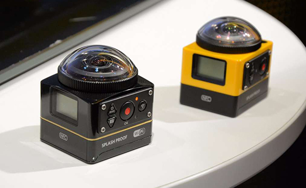 Kodak'dan 4K destekli 360 derecelik aksiyon kamerası