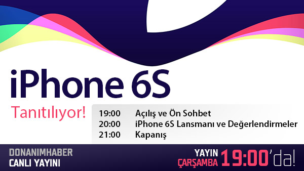 Apple iPhone 6s ve iPhone 6s Plus Lansmanı Canlı Yayın Tekrarı