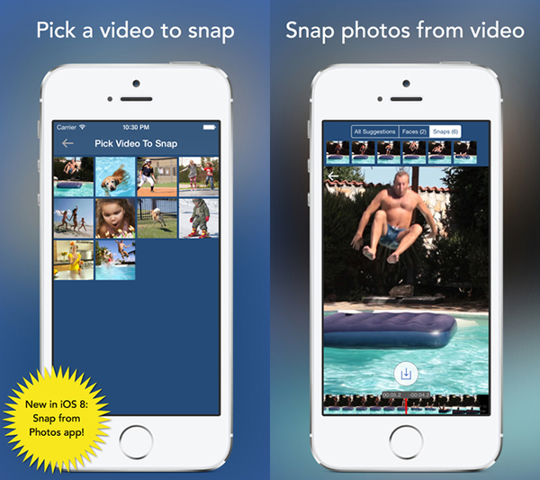 Videolardan fotoğraf çıkartan iOS uygulaması SnapStill artık ücretsiz