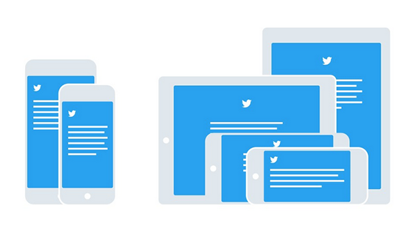 iOS için Twitter, evrensel tasarım sürecine geçiş yaptı
